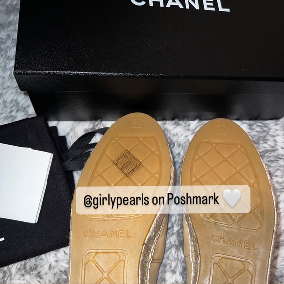 Chanel Espadrilles Women’s 37 NEW - Picture 9 of 17